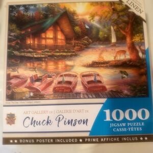 New.  Sealed in box. Chuck Pinson 1000 Piece Jigsaw Puzzle